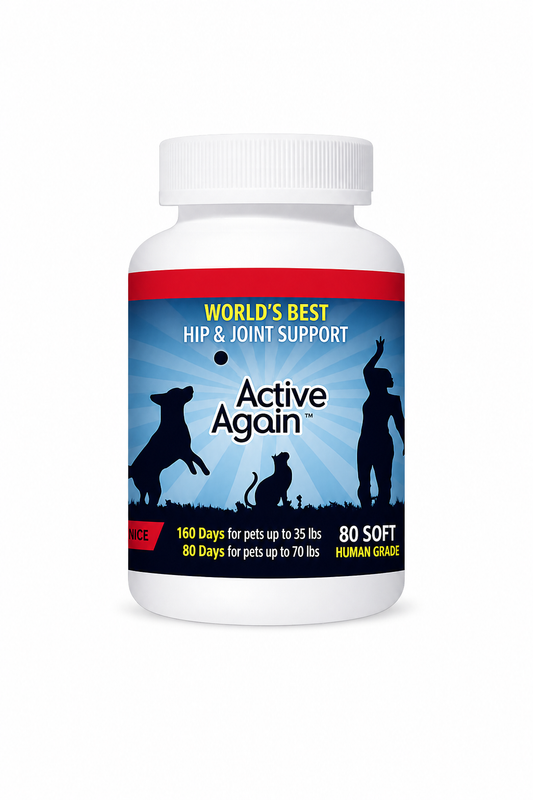 Active Again Joint Vet/Pet 80 Softgels - 1 Unit