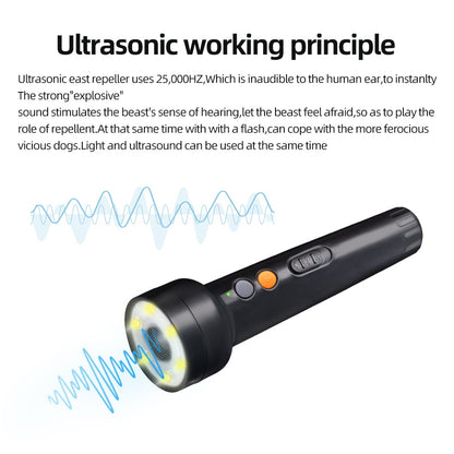 UL70 Ultrasonic Dog Trainer — Sound & LED Training Device