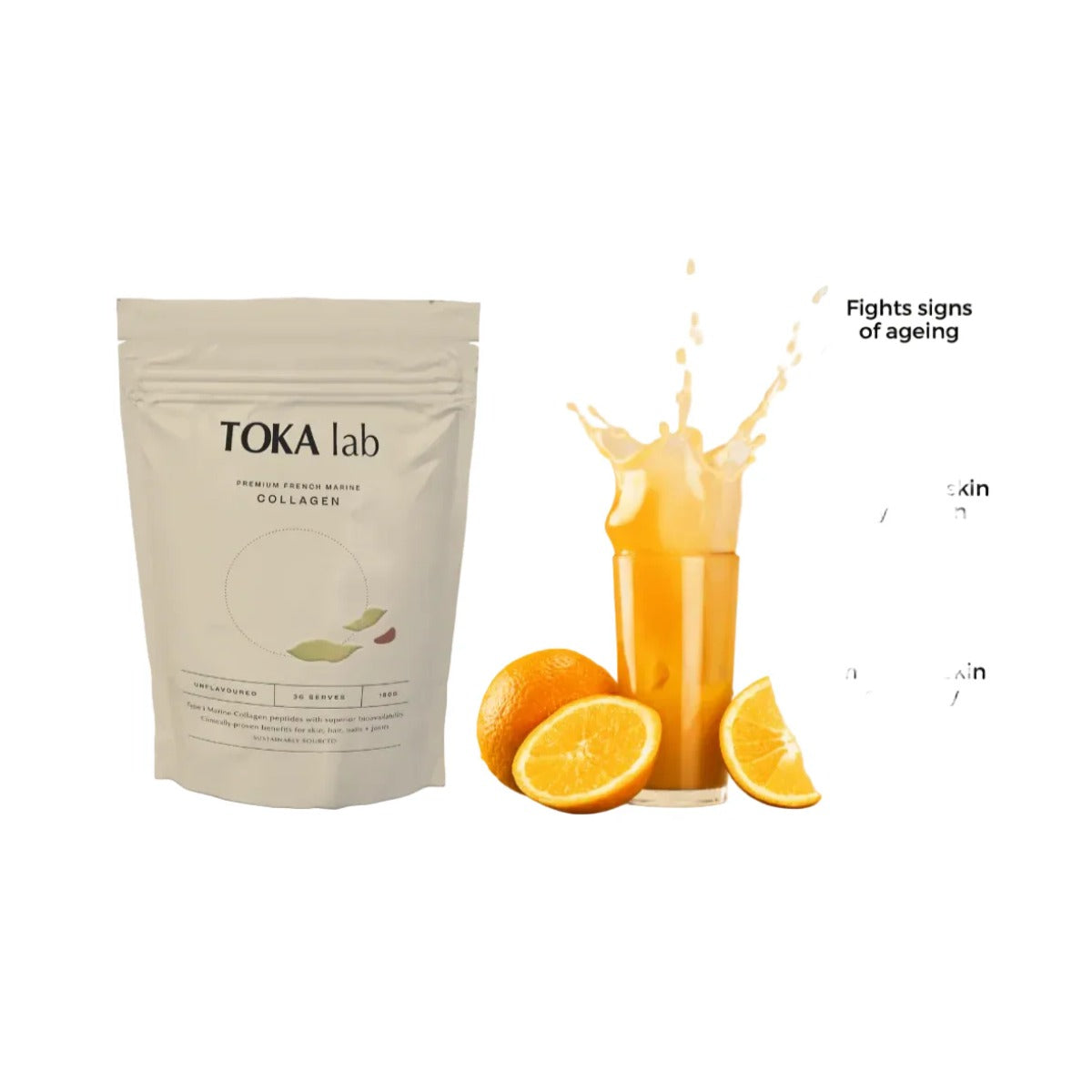 Premium French Marine Collagen Powder — 180g (36 Serves)